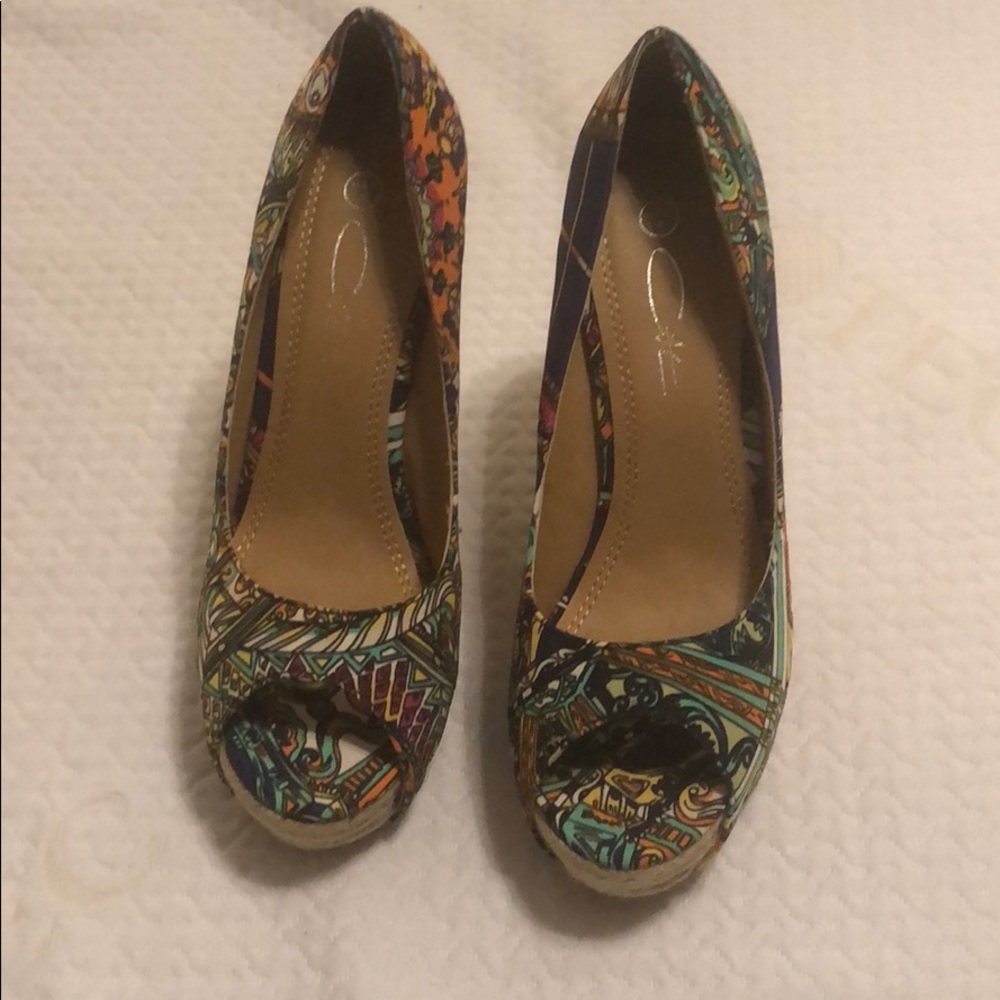 New wedges never worn